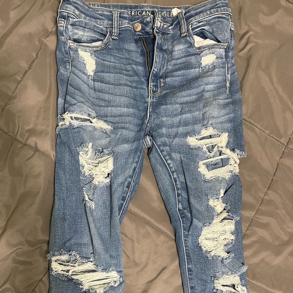 AE Next Level Stretch Ripped Jeans